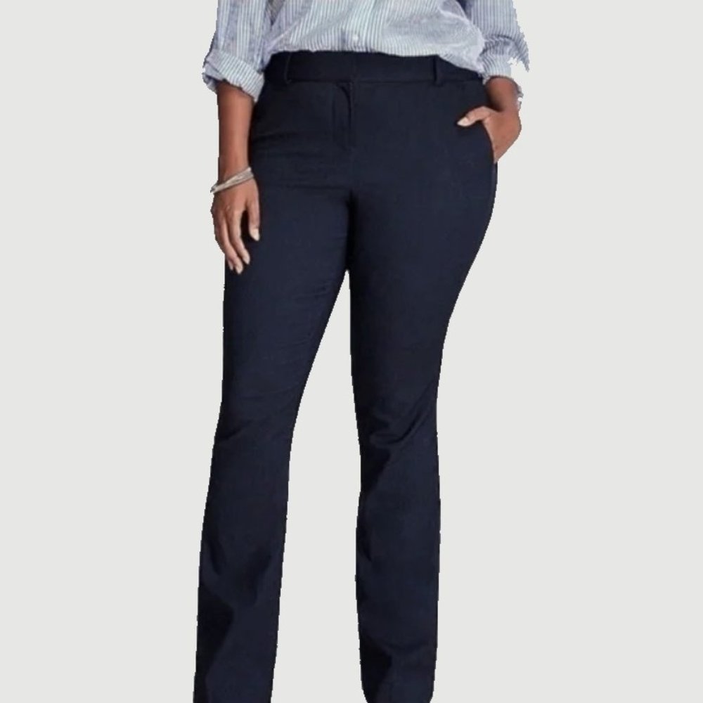NWOT* Cute* Super Stretch* Lane Bryant 14 Navy